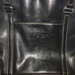 Black Gucci hand bag
